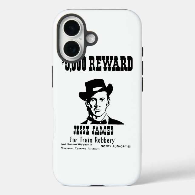 Coques Case-Mate iPhone Recherché Jesse James (Verso)