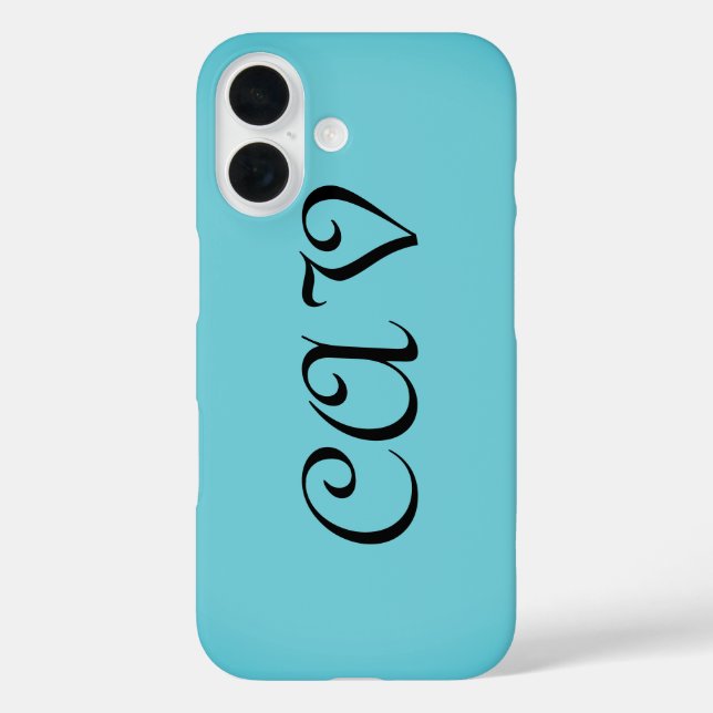 Coques Case-Mate iPhone Recoleta Cornflower Bleu (Verso)