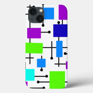 Case-Mate iPhone Case Rectangles atomiques cool