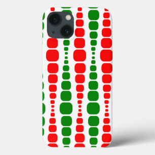 Case-Mate iPhone Case Rectangles modernes de Noël