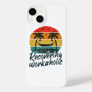 Coque Pour iPhone 14 Récupération de l'historique de travail   Lazy Day