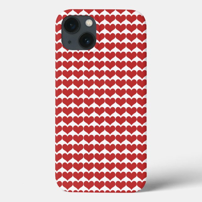 Coques Case-Mate iPhone Red Cute Hearts Motif BT iPad Mini Case (Verso)