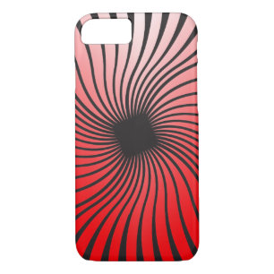 Coque Case-Mate Pour iPhone Red Dizzy Spiral
