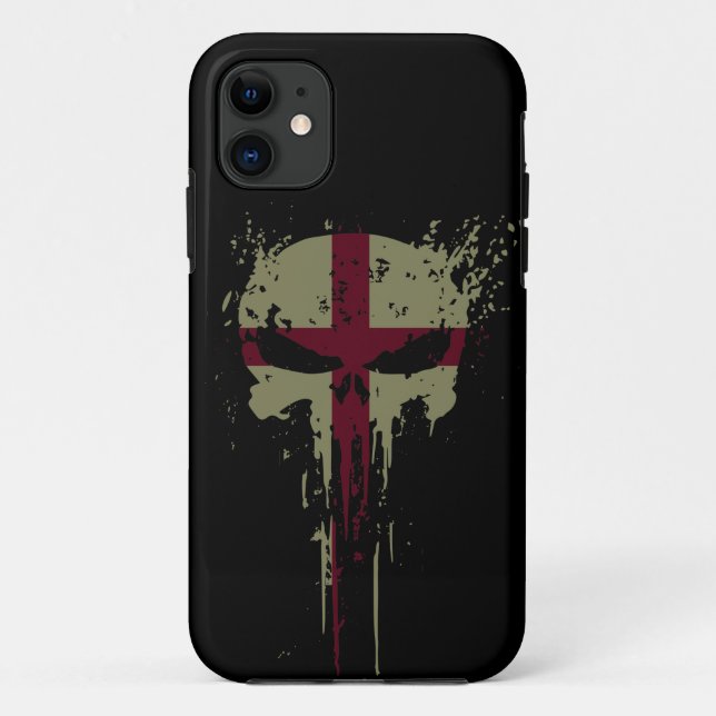 Coques Case-Mate iPhone Red England Grunge (Dos)