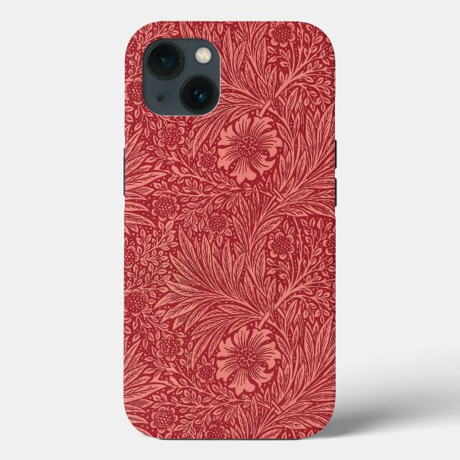 Coques Case-Mate iPhone Red Marigold Motif par William Morris (Verso)