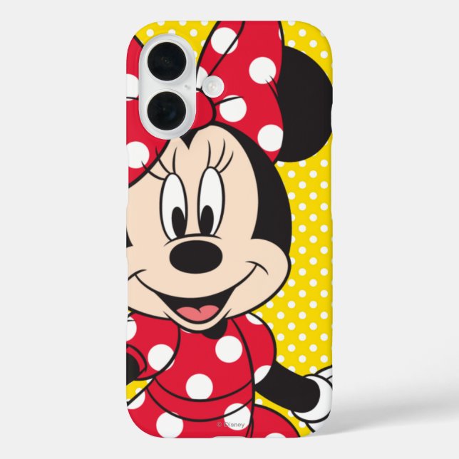 Coques Case-Mate iPhone Red Minnie | Cute Closeup (Verso)
