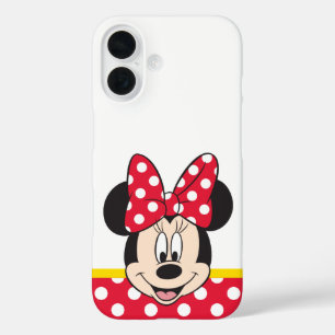 Coques iPhone 16 Red Minnie Points