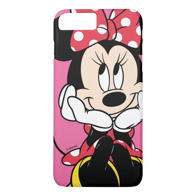 Coques Case-Mate iPhone Red Minnie | Tête dans les mains (Dos)