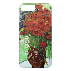 Coque iPhone 8 Plus/7 Plus Red Poppies & Daisies (F280)Van Gogh Fine Art
