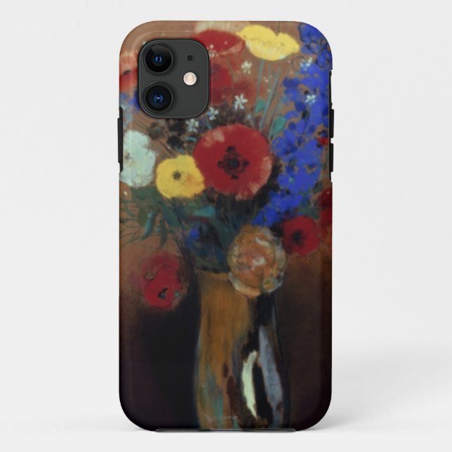 Coques Case-Mate iPhone Redon : Fleurs sauvages, C1912 (Dos)