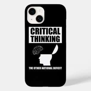 Coque Pour iPhone 14 Réflexion critique sur l'autre déficit national