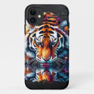 Case-Mate iPhone Case Réflexion de l'eau potable tigre