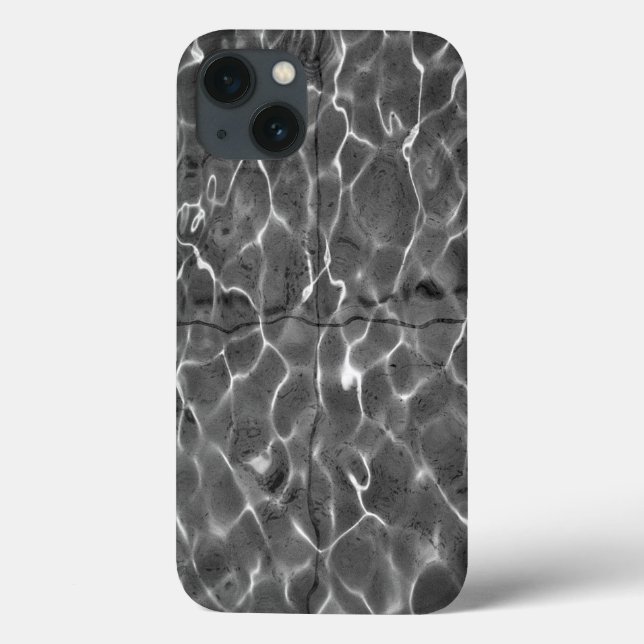 Coques Case-Mate iPhone Réflexions de la lumière abstraites sur l'eau (Verso)