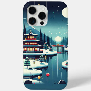 Coque iPhone 15 Pro Max Réflexions de Yuletide sur le Sac fourre-tout Est