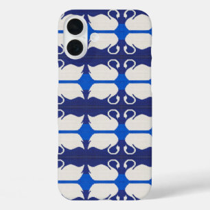 Coques iPhone 16 Plus Réflexions sur les cygnes dans le lac Crochet arti
