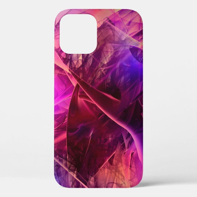 Coques Case-Mate iPhone Réfraction abstraite de verre (Verso)