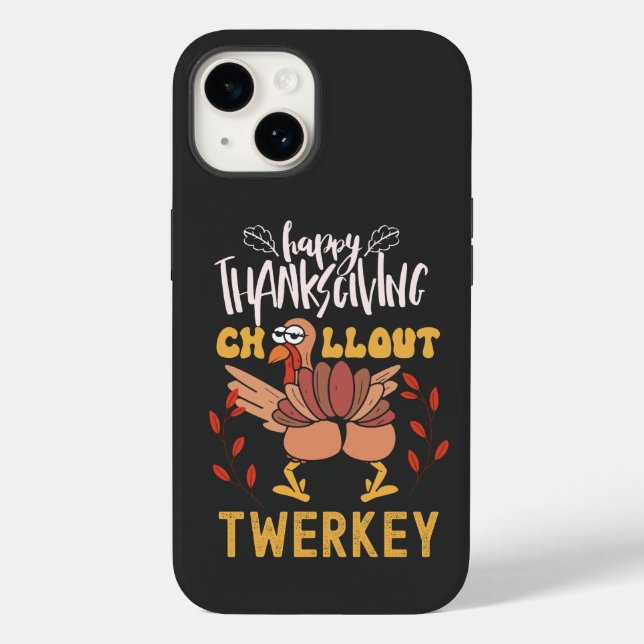 Coques Case-Mate iPhone Refroidissement bon thanksgiving twerky (Verso)