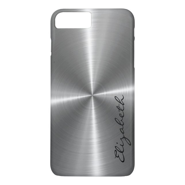 Coques Case-Mate iPhone Regard en métal d'acier inoxydable de chrome (Dos)