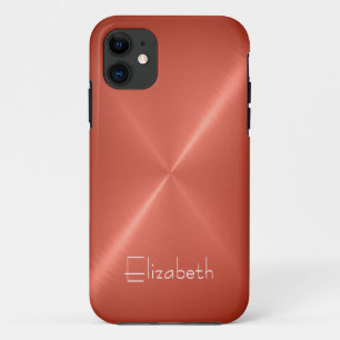 Case-Mate iPhone Case Regard en métal d'acier inoxydable de couleur de
