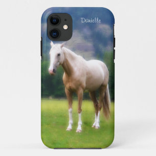 Coques Pour iPhone Regard peint par cheval mou rêveur de palomino