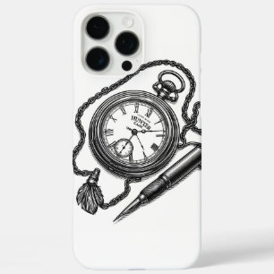 Coques iPhone 16 Pro Max Regarder la pochette vintage et l'illustration de