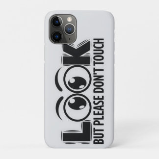 Case-Mate iPhone Case Regardez, mais ne touchez pas