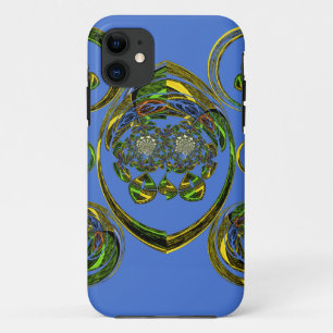 Coque iPhone 11 Regardez mes courbes bleues