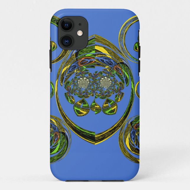 Coques Case-Mate iPhone Regardez mes courbes bleues (Dos)