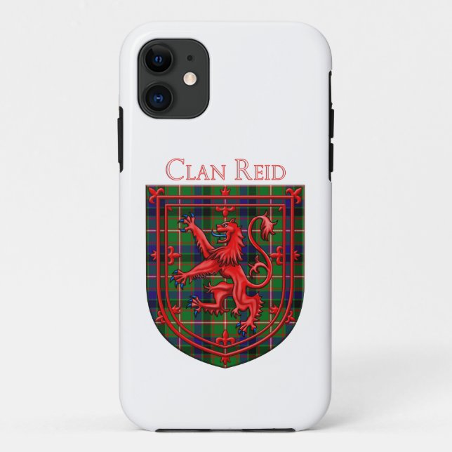 Coques Case-Mate iPhone Reid Tartan Scottish Plaid Lion Rampant (Dos)