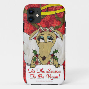 Coques Pour iPhone Reindeer Angel C'est la saison d'être Vegan