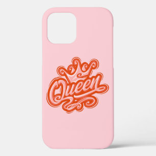 Case-Mate iPhone Case Reine avec couronne, conception de la typographie