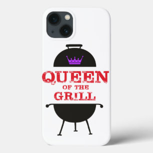 Case-Mate iPhone Case Reine Du Grill, Rouge Couronne Violet