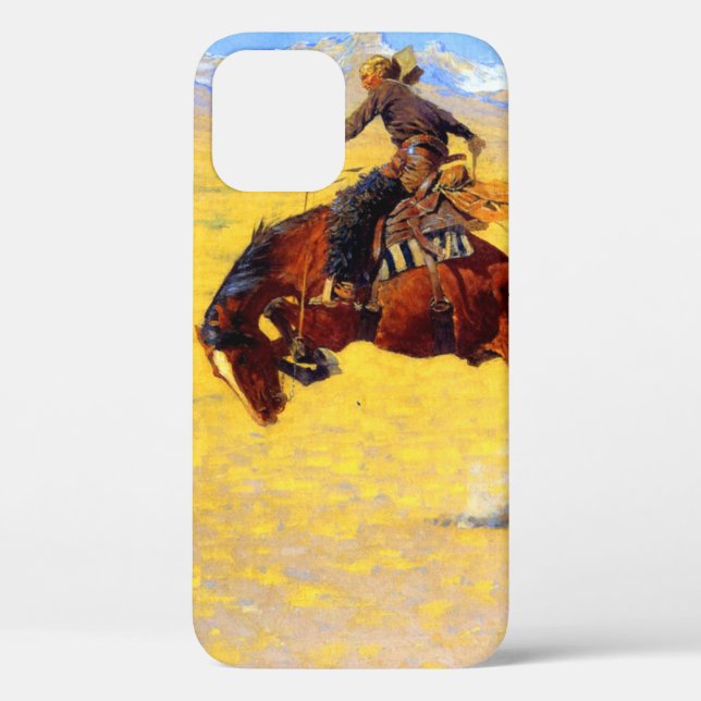 Coques Case-Mate iPhone Remington Old West Horse et Cowboy (Verso)