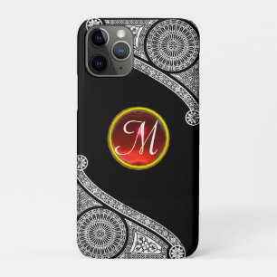 Coque Case-Mate Pour iPhone RENAISSANCE ARCHITECTURE Noir Blanc Rouge Gem Mono