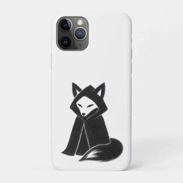 Coques Case-Mate iPhone Renard à Cloak - Mystérieux animal sur (Dos)