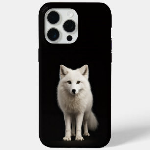 Coque iPhone 15 Pro Max Renard arctique ivoire iPhone 15 Pro Max Noir 4 Lu