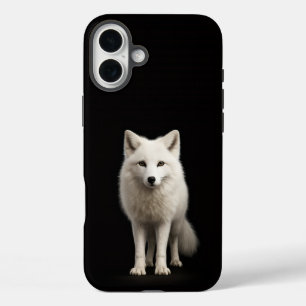 Coques iPhone 16 Plus Renard arctique ivoire iPhone 16 Plus Black 4 Luxe
