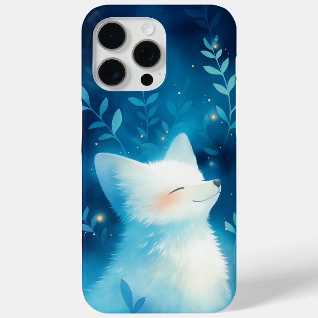 Coques Case-Mate iPhone Renard Blanc Sérénité (Verso)