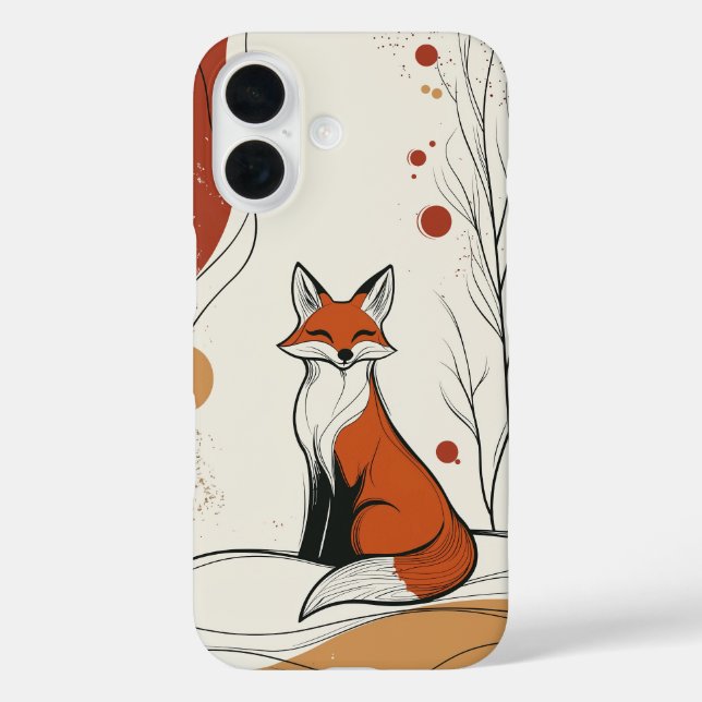 Coques Case-Mate iPhone Renard curieux (Verso)