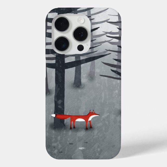 Coques Case-Mate iPhone Renard dans la forêt (Verso)