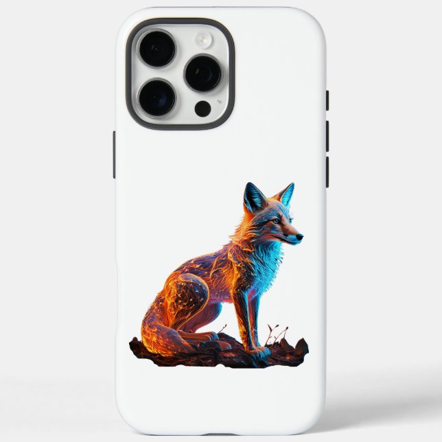 Coques Case-Mate iPhone Renard de givre (Verso)