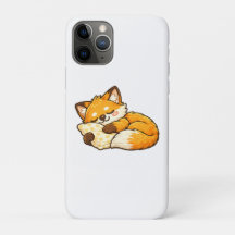 Renard Mignon Endormi