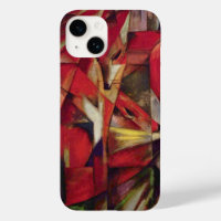 Renards de Franz Marc, Cubism Abstrait Vintage