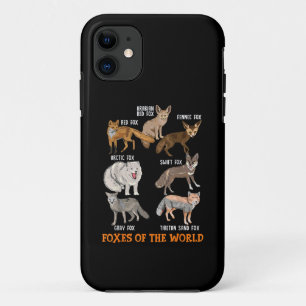 Case-Mate iPhone Case Renards Du Monde Drôle De Renard Animaux Éducation