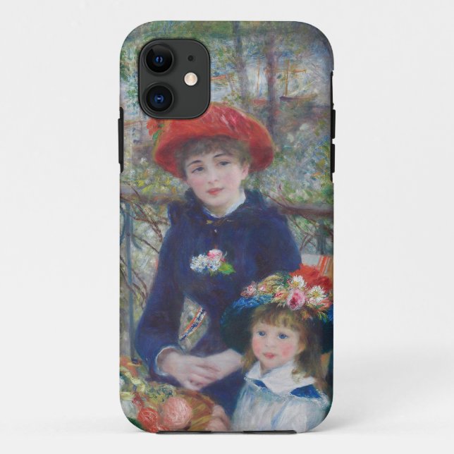 Coques Case-Mate iPhone Renoir Deux Soeurs Terrasse Français Impressionnis (Dos)