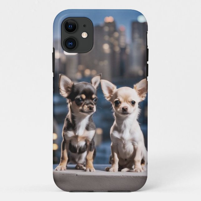 Coques Case-Mate iPhone Renommez votre chien Chihuahua dans les cas téléph (Dos)