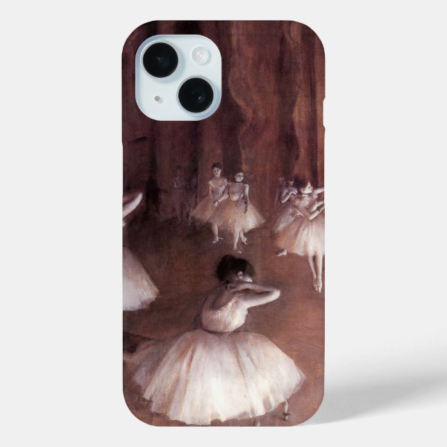 Coques Case-Mate iPhone Répétition de ballet sur scène par Edgar Degas (Verso)