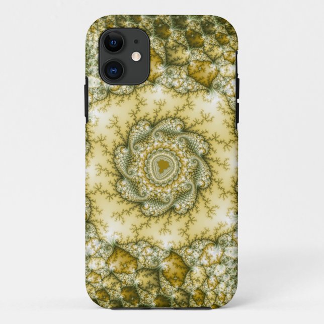 Coques Case-Mate iPhone Reptilien - Art fractal (Dos)