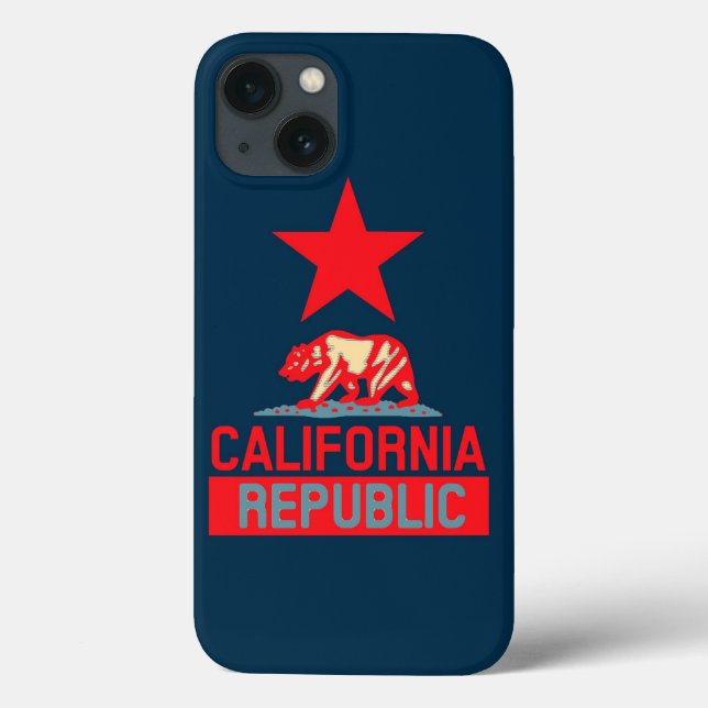 Coques Case-Mate iPhone République de Californie en style pop (Verso)