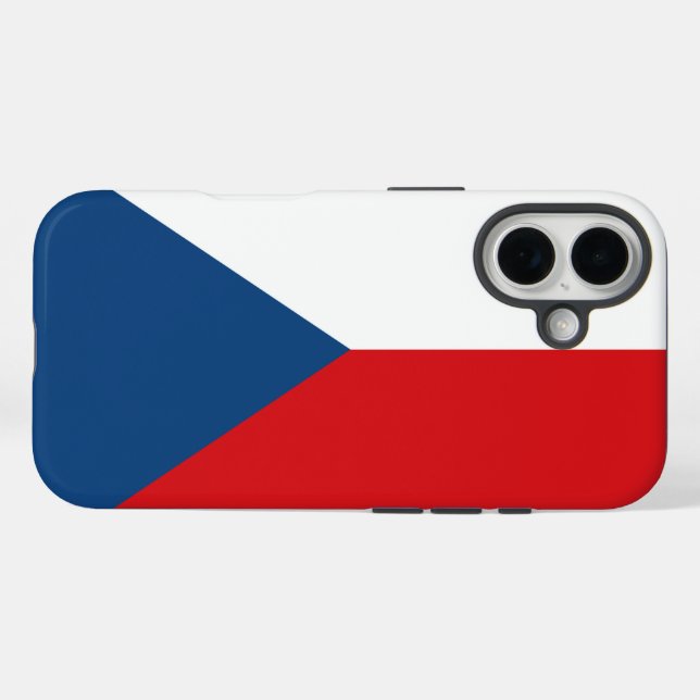 Coques Case-Mate iPhone République tchèque (Verso (horizontal))